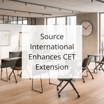 Source International Enhances CET Extension to Elevate User Experience